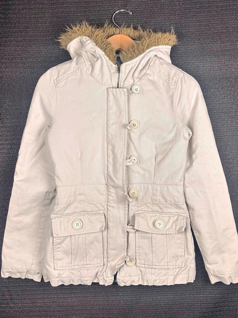 Roxy Women's Hooded Jacket in White